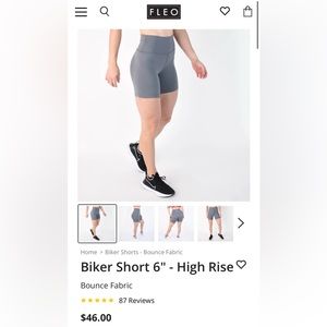 Fleo castlerock biker shorts XS